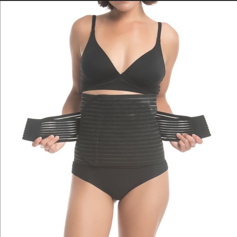 UpSpring ShrinkxBelly Charcoal Postpartum WrapS/M